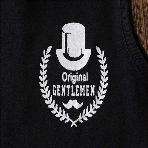 Toddler Kids Baby Boy Sleeveless Hooded Clothes